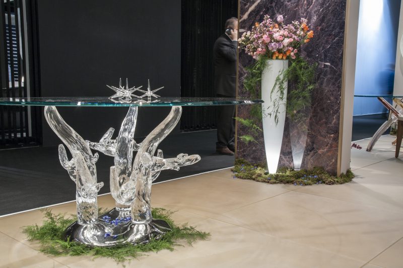 Murano glass art modern furniture from Reflex brand