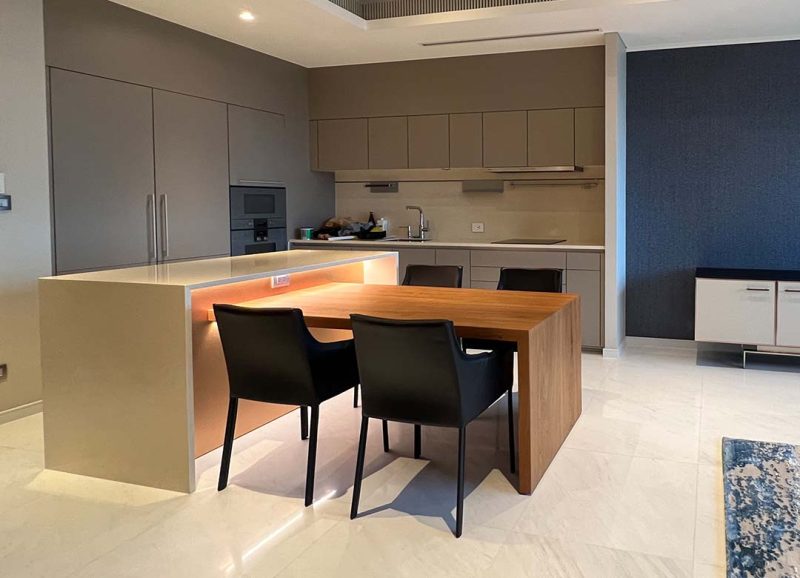 Kitchen island | Elementi Interiors | Bangkok Interior Design