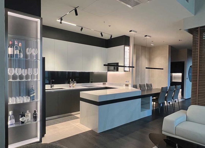 Elementi Interiors Kitchen at Forestia Bang Na Bangkok