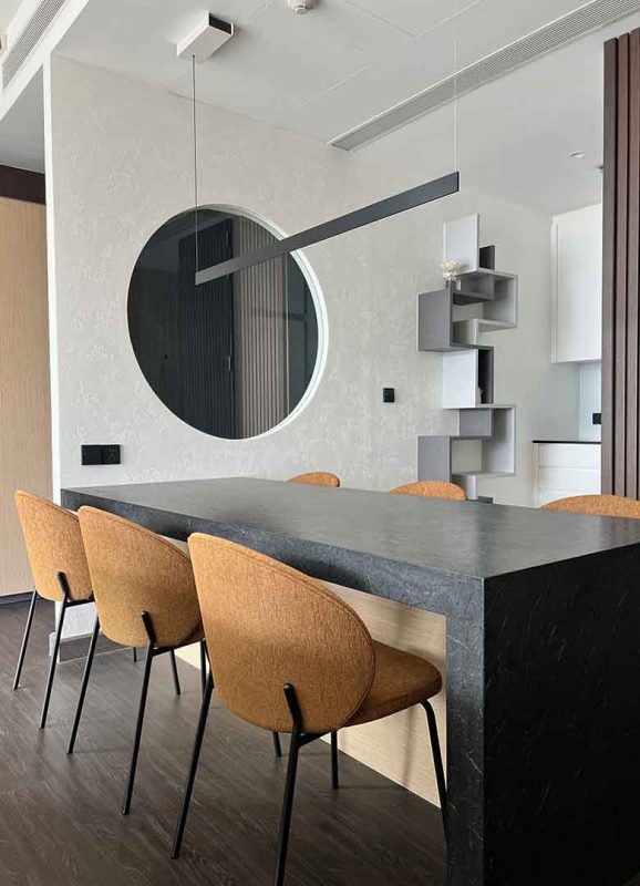 Black Ice Antolini marble | Elementi Interiors
