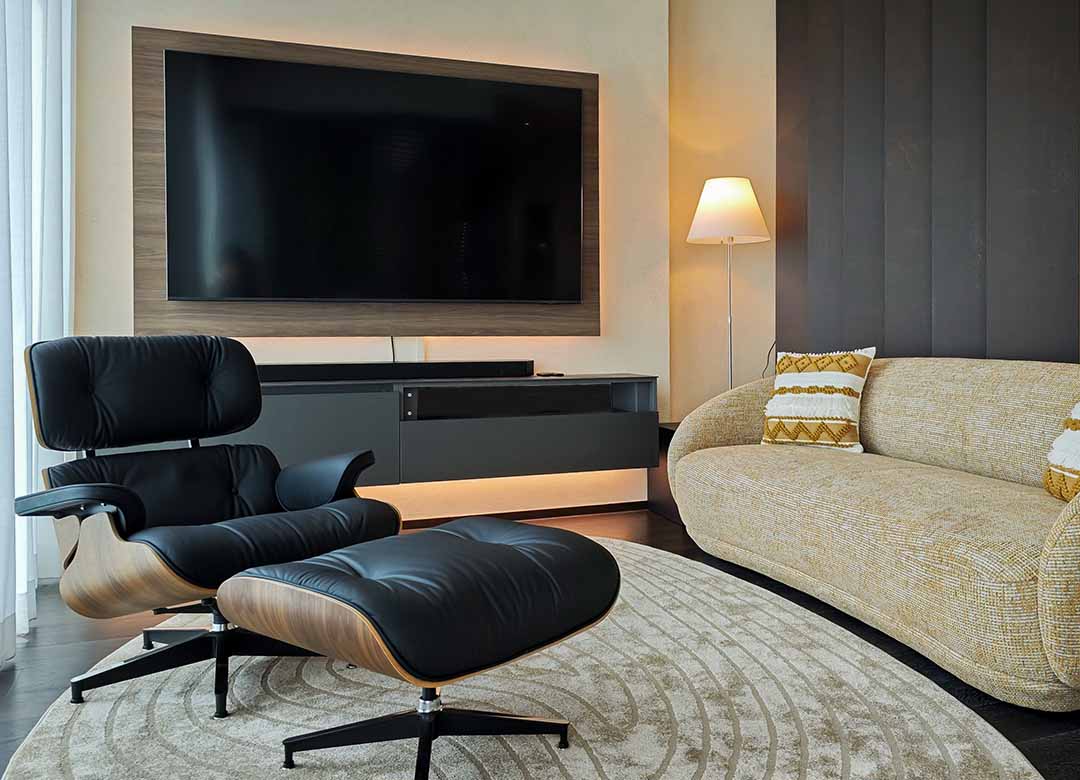 Apartment color scheme | Elementi Interiors Bangkok