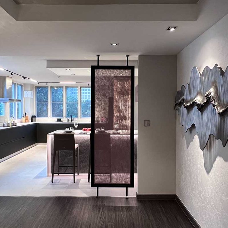 Kitchen at Pikul Place condo | Elementi Interiors