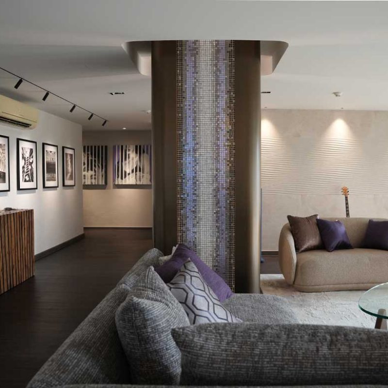 Living room at Pikul Place | Interior Design Bangkok
